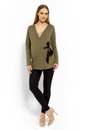 Bluzka Ciążowa Model 1626C Khaki - PeeKaBoo PeeKaBoo Bluzka Ciążowa Model 1626C Khaki - PeeKaBoo PeeKaBoo