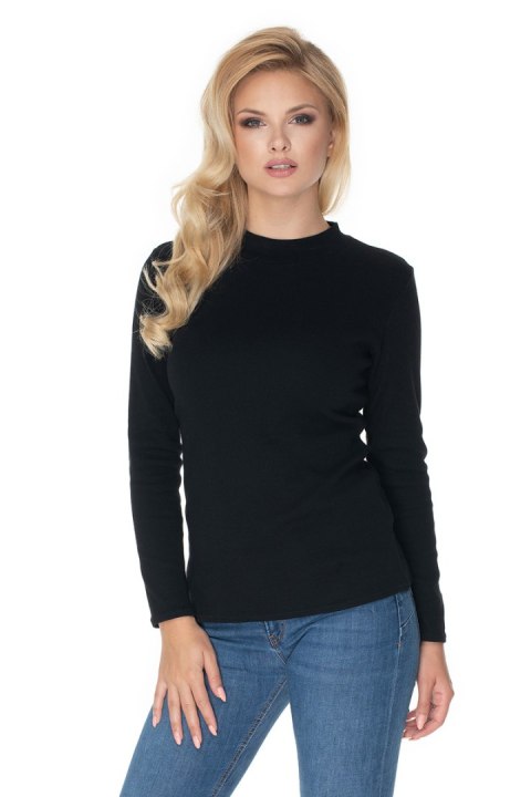 Bluzka Model 0166 Black - PeeKaBoo PeeKaBoo Bluzka Model 0166 Black - PeeKaBoo PeeKaBoo