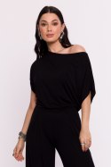 Bluzka Model B287 Black - BeWear BeWear Bluzka Model B287 Black - BeWear BeWear