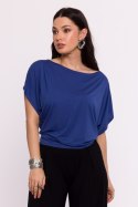 Bluzka Model B287 Blue - BeWear BeWear Bluzka Model B287 Blue - BeWear BeWear