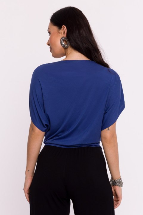 Bluzka Model B287 Blue - BeWear BeWear Bluzka Model B287 Blue - BeWear BeWear