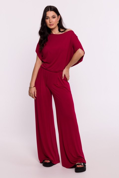 Bluzka Model B287 Bordo - BeWear BeWear Bluzka Model B287 Bordo - BeWear BeWear