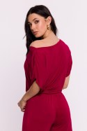 Bluzka Model B287 Bordo - BeWear BeWear Bluzka Model B287 Bordo - BeWear BeWear