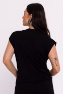 Bluzka Model B288 Black - BeWear BeWear Bluzka Model B288 Black - BeWear BeWear