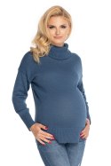 Golf Damski Model 70037 Jeans - PeeKaBoo PeeKaBoo Golf Damski Model 70037 Jeans - PeeKaBoo PeeKaBoo