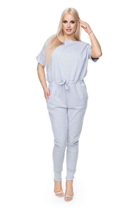 Kombinezon Damski Model 0124 Grey - PeeKaBoo PeeKaBoo Kombinezon Damski Model 0124 Grey - PeeKaBoo PeeKaBoo