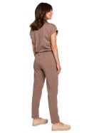 Kombinezon Model B223 Cacao - BeWear BeWear Kombinezon Model B223 Cacao - BeWear BeWear