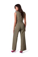 Kombinezon Model B256 Oliwka - BeWear BeWear Kombinezon Model B256 Oliwka - BeWear BeWear