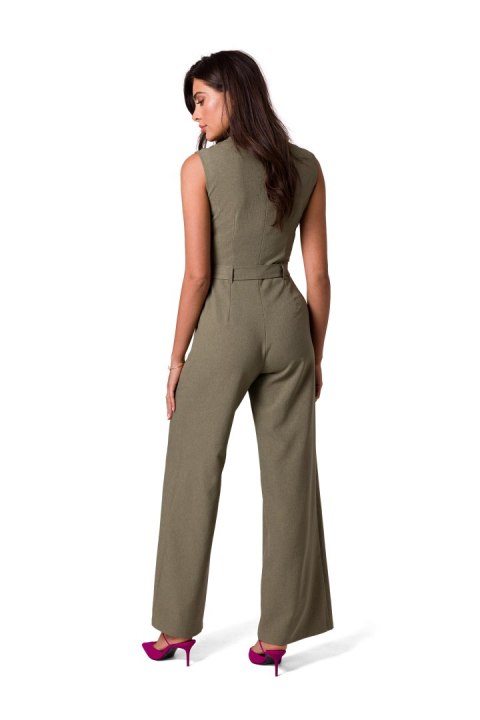 Kombinezon Model B256 Oliwka - BeWear BeWear Kombinezon Model B256 Oliwka - BeWear BeWear