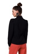 Koszula Damska Model B277 Black - BeWear BeWear Koszula Damska Model B277 Black - BeWear BeWear