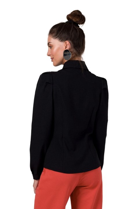 Koszula Damska Model B277 Black - BeWear BeWear Koszula Damska Model B277 Black - BeWear BeWear