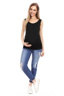 Koszulka ciążowa Model 0141 Black - PeeKaBoo PeeKaBoo Koszulka ciążowa Model 0141 Black - PeeKaBoo PeeKaBoo