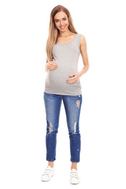 Koszulka ciążowa Model 0141 Grey - PeeKaBoo PeeKaBoo