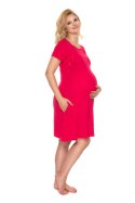 Koszulka nocna Koszula Nocna Ciążowa Model 0192 Amarant - PeeKaBoo PeeKaBoo Koszulka nocna Koszula Nocna Ciążowa Model 0192 Amarant - PeeKaBoo PeeKaBoo