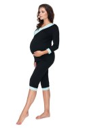Piżama Damska Model 0153 Black - PeeKaBoo PeeKaBoo Piżama Damska Model 0153 Black - PeeKaBoo PeeKaBoo