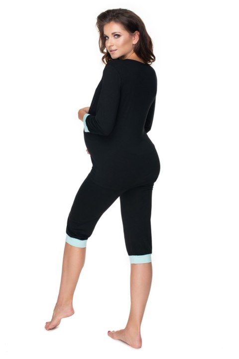 Piżama Damska Model 0153 Black - PeeKaBoo PeeKaBoo Piżama Damska Model 0153 Black - PeeKaBoo PeeKaBoo