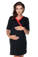 Piżama Komplet Model 0149 Black - PeeKaBoo PeeKaBoo Piżama Komplet Model 0149 Black - PeeKaBoo PeeKaBoo