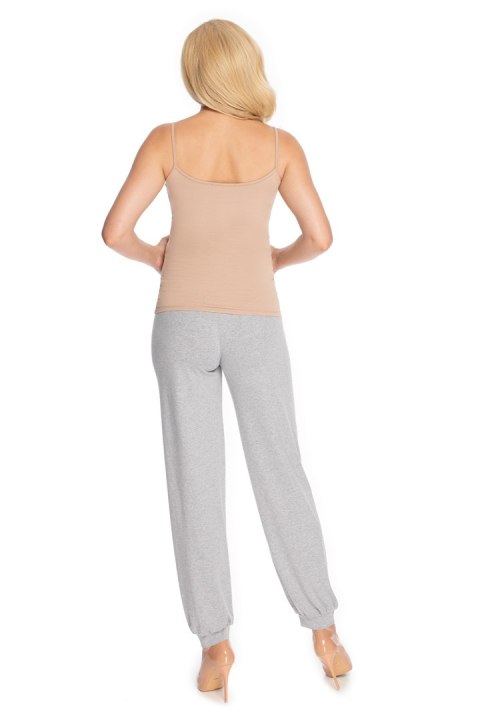 Spodnie Ciążowe Model 0176 Grey - PeeKaBoo PeeKaBoo Spodnie Ciążowe Model 0176 Grey - PeeKaBoo PeeKaBoo