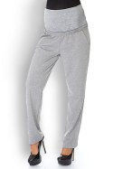 Spodnie Ciążowe Model 1276 Grey - PeeKaBoo PeeKaBoo Spodnie Ciążowe Model 1276 Grey - PeeKaBoo PeeKaBoo