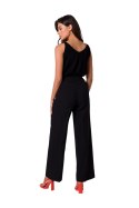 Spodnie Damskie Model B252 Black - BeWear BeWear Spodnie Damskie Model B252 Black - BeWear BeWear