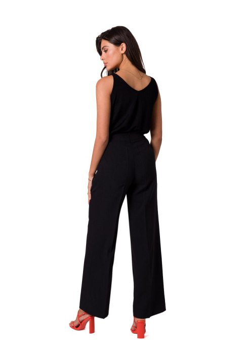 Spodnie Damskie Model B252 Black - BeWear BeWear Spodnie Damskie Model B252 Black - BeWear BeWear