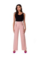 Spodnie Damskie Model B252 Pink - BeWear BeWear Spodnie Damskie Model B252 Pink - BeWear BeWear