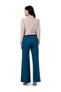 Spodnie Damskie Model B275 Morski - BeWear BeWear Spodnie Damskie Model B275 Morski - BeWear BeWear