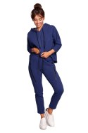 Spodnie Dresowe Model B240 Atrament - BeWear BeWear Spodnie Dresowe Model B240 Atrament - BeWear BeWear