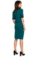 Sukienka Model B056 Green - BeWear BeWear Sukienka Model B056 Green - BeWear BeWear