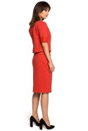 Sukienka Model B056 Red - BeWear BeWear Sukienka Model B056 Red - BeWear BeWear