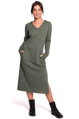 Sukienka Model B128 Khaki - BeWear BeWear