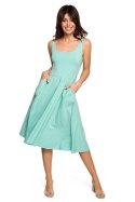 Sukienka Model B218 Mint - BeWear BeWear Sukienka Model B218 Mint - BeWear BeWear
