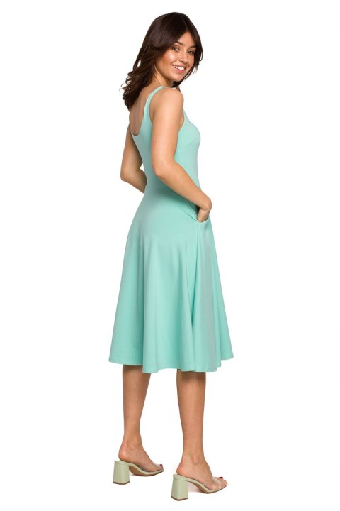 Sukienka Model B218 Mint - BeWear BeWear Sukienka Model B218 Mint - BeWear BeWear