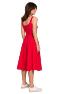 Sukienka Model B218 Red - BeWear BeWear Sukienka Model B218 Red - BeWear BeWear