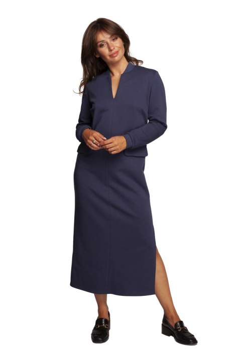 Sukienka Model B242 Blue - BeWear BeWear Sukienka Model B242 Blue - BeWear BeWear