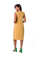 Sukienka Model B262 Honey - BeWear BeWear Sukienka Model B262 Honey - BeWear BeWear
