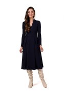 Sukienka Model B266 Navy - BeWear BeWear Sukienka Model B266 Navy - BeWear BeWear