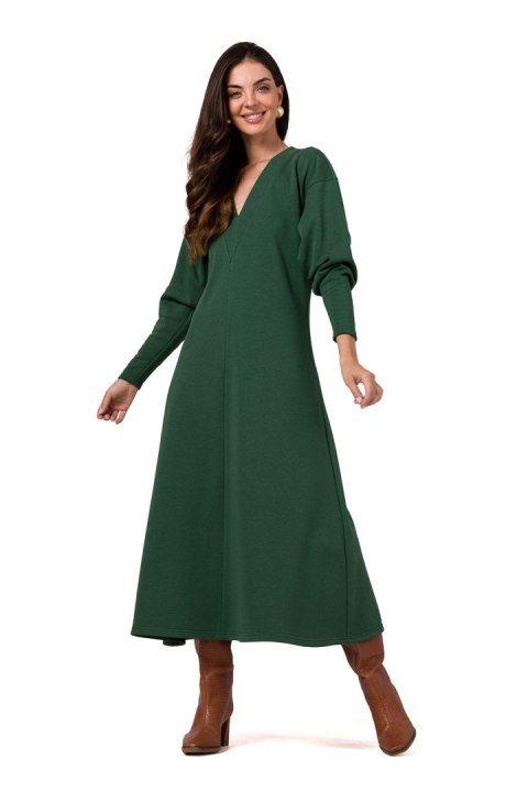Sukienka Model B267 Trawa - BeWear BeWear Sukienka Model B267 Trawa - BeWear BeWear