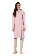 Sukienka Model B270 Powder Pink - BeWear BeWear Sukienka Model B270 Powder Pink - BeWear BeWear
