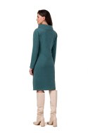 Sukienka Model B270 Turkus - BeWear BeWear Sukienka Model B270 Turkus - BeWear BeWear