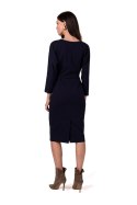 Sukienka Model B271 Navy - BeWear BeWear Sukienka Model B271 Navy - BeWear BeWear