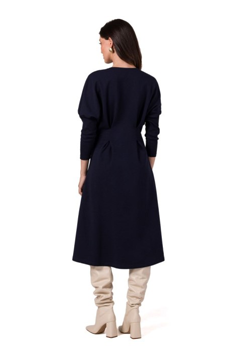 Sukienka Model B273 Navy - BeWear BeWear Sukienka Model B273 Navy - BeWear BeWear