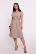 Sukienka Model B279 Beige - BeWear BeWear Sukienka Model B279 Beige - BeWear BeWear