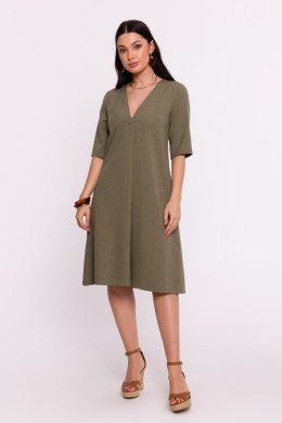Sukienka Model B280 Oliwka - BeWear BeWear