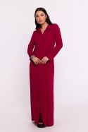 Sukienka Model B285 Bordo - BeWear BeWear Sukienka Model B285 Bordo - BeWear BeWear