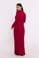 Sukienka Model B285 Bordo - BeWear BeWear Sukienka Model B285 Bordo - BeWear BeWear