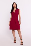 Sukienka Model B286 Bordo - BeWear BeWear Sukienka Model B286 Bordo - BeWear BeWear