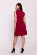 Sukienka Model B286 Bordo - BeWear BeWear Sukienka Model B286 Bordo - BeWear BeWear