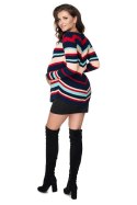 Sweter Ciążowy Model 40032 Navy - PeeKaBoo PeeKaBoo Sweter Ciążowy Model 40032 Navy - PeeKaBoo PeeKaBoo