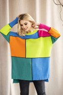 Sweter Damski Model 30089 Limonka - PeeKaBoo PeeKaBoo Sweter Damski Model 30089 Limonka - PeeKaBoo PeeKaBoo